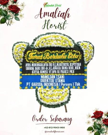 Papan Bunga Duka Bondowoso